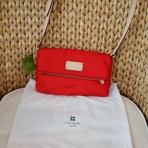 $ALE New KATE SPADE Aleah Kennedy Park Cherry Red